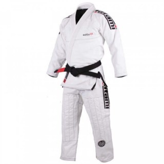 Кимоно для Бразильского Джиу-Джитсу Tatami Fightwear Estilo 6.0 Premier (А6) Белое с черным