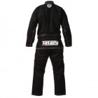 Кимоно детское для Джиу-Джитсу Tatami Fightwear Estilo Premier 5.0 (M4) Черное с белым