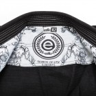 Кимоно детское для Джиу-Джитсу Tatami Fightwear Estilo Premier 5.0 (M4) Черное с белым