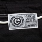 Кимоно детское для Джиу-Джитсу Tatami Fightwear Estilo Premier 5.0 (M4) Черное с белым