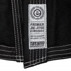 Кимоно детское для Джиу-Джитсу Tatami Fightwear Estilo Premier 5.0 (M4) Черное с белым