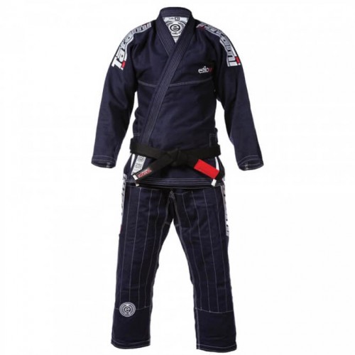 Кимоно детское для Бразильского Джиу-Джитсу Tatami Fightwear Kids Estilo Premier 5.0 (M4) Темно-Синее