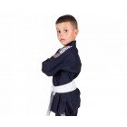 Кимоно детское для Джиу-Джитсу Tatami Fightwear Kids Nova (M1) Темно-синее