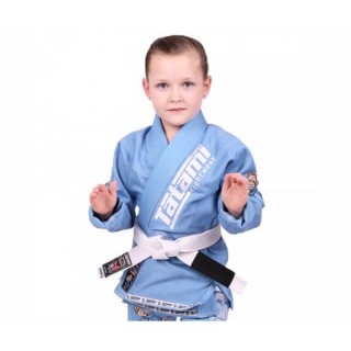 Кимоно детское для Бразильского Джиу-Джитсу Tatami Fightwear Kids NEW Animal (M1) Голубое