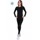 Женское термобелье FirePower Sport Polarflis-Stretch (XL)  Черное с зеленым