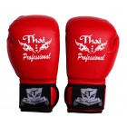 Боксерские перчатки Thai Professional BG3 (10oz) Красные