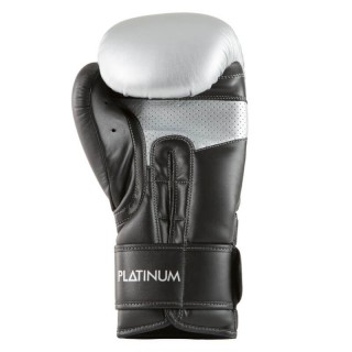 Боксерские перчатки TITLE Boxing Platinum Proclaim Training (12oz) Черные с серым