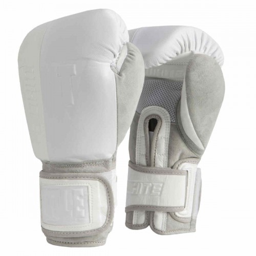 Боксерские перчатки TITLE WHITE Heavy Bag Gloves (14oz) Белые